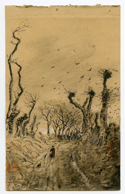 Drawing by Louis Marie Faudacq